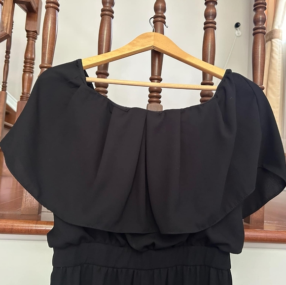 Vince camuto women's jumpsuit off the shoulder size 6 - Picture 3 of 6